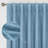 100% Blackout Linen Textured  Curtains Farmhouse Thermal Insulated Pocket Back Tab Full Light Blocking 2 Panel-1926543368-1926543369