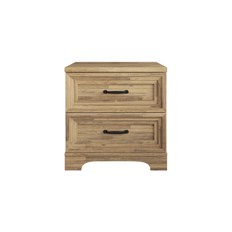 Nightstand, Brown Oak