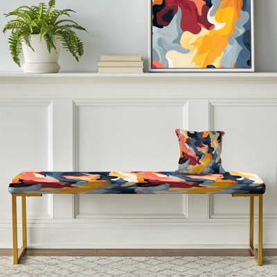 Banc recouvert de camouflage Zen Retreat Serene Camouflage