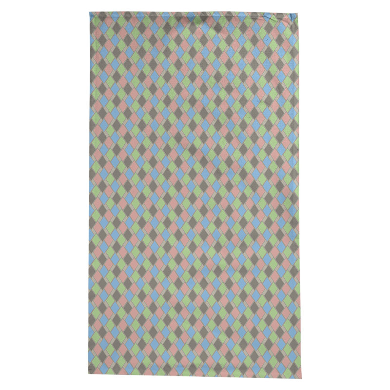 Nappe diamants Leffel, Brun / rose