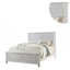 Cadre de lit blanc 1pc