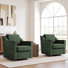 Upholstered Swivel Armchair