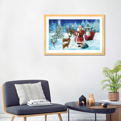 North Pole by Ruane Manning - Painting Print