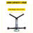 Heavy Duty Adjustable Pipe Jack Stand