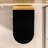 YINGZE SM8008B-4 Modern Smart Toilet With Bidet Auto Flush Comfort Tall Seat With Foam Shield System， BLACK-119702465