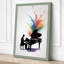 Music in Colour Modern - Wrapped Canvas-35582313-35582314