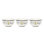 Lenox Chef Snoopy Mini Bowls, Set of 3