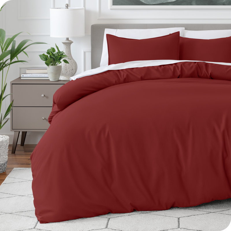 Ensemble de housse de couette en microfibre moderne et contemporain, Housse de couette pour grand lit et 2 taies décor