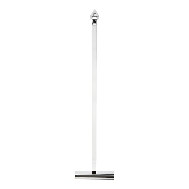 Sean Lavin Dessau Floor Lamp, Polished Nickel, 38"