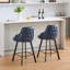 Tabouret de comptoir pivotant rembourré en cuir avec dossier haut (ensemble de 2)-1062417567-1062960130-1062960128