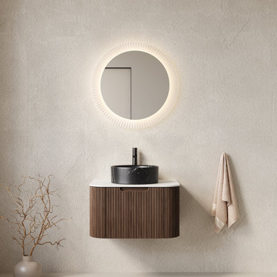 Compact Modern Vanity Cabinet With Sink, Premium Materials, Ideal For Small Spaces