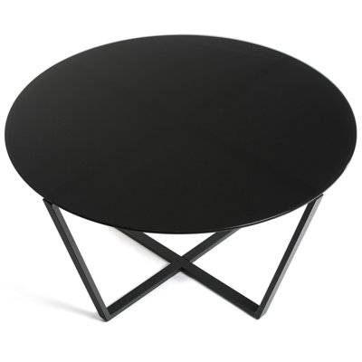 Moby Cross Legs Coffee Table by Ebern Designs