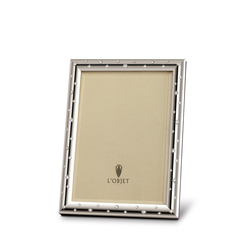 Stars Frame, Platinum, Platinum Plated, 4" W x 6" H
