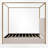 Upholstered Metal Canopy Bed-1999656147-1999656148