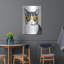 Art mural en métal Trinx «Bespectacled Pet 3» par Melissa Averinos-1833535235