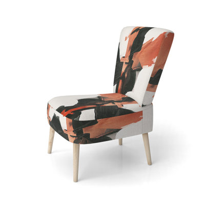 Chaise d'appoint rembourrée Geometric IV