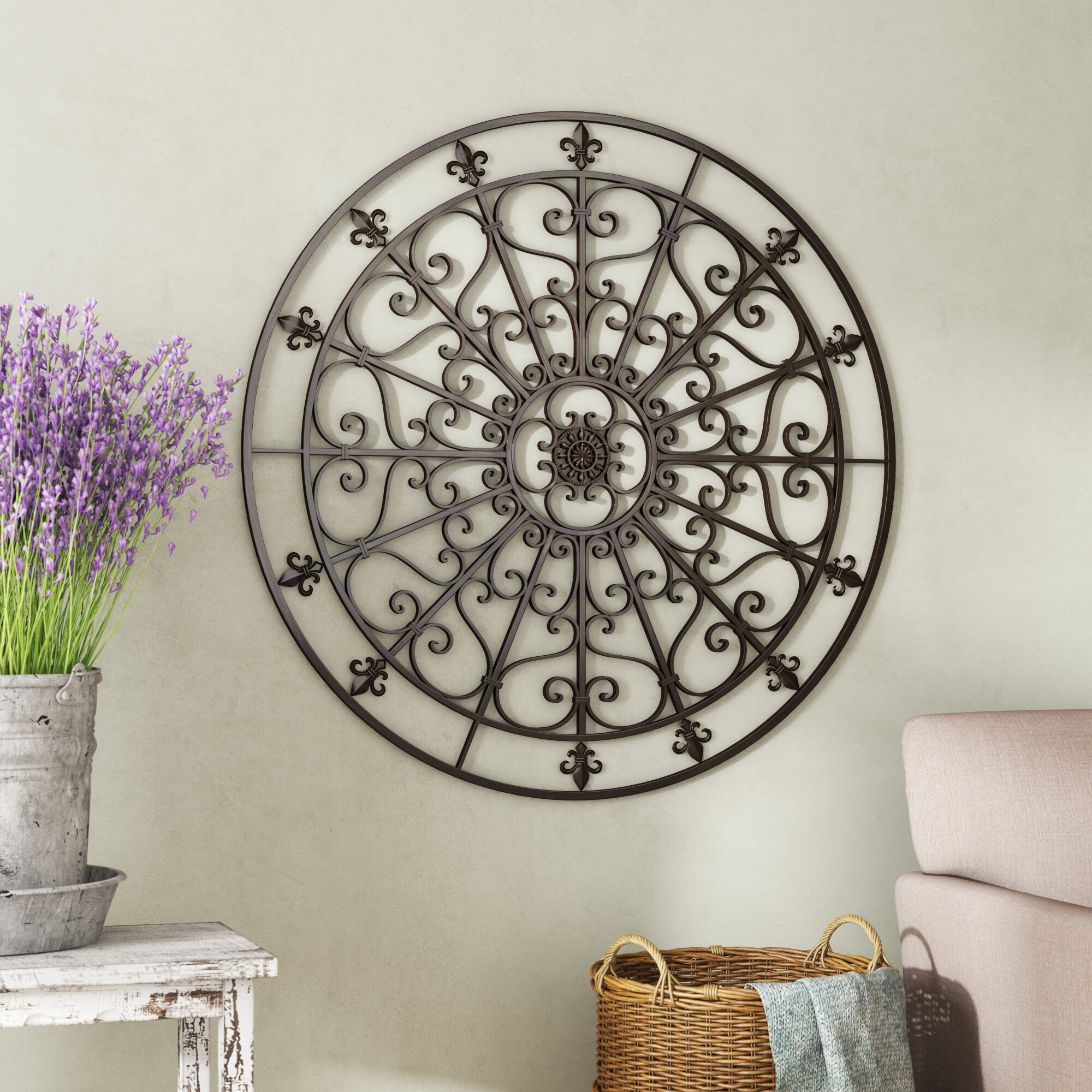 Stunning Medallion Metal Wall Decor: Style Your Space with Elegance