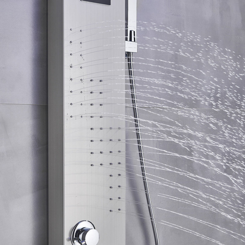44.48'' Shower Panel with Fixed Shower Head