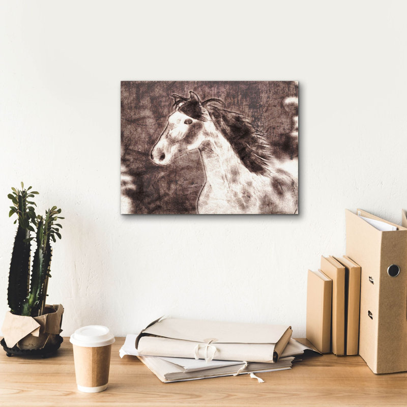 «Parvenu 1» par Irena Orlov, art mural sur toile, H 12 po x l 16 po x P 0,75 po
