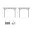 Pergola de jardin et de jardin Highwood Bodhi-49256781-49216253