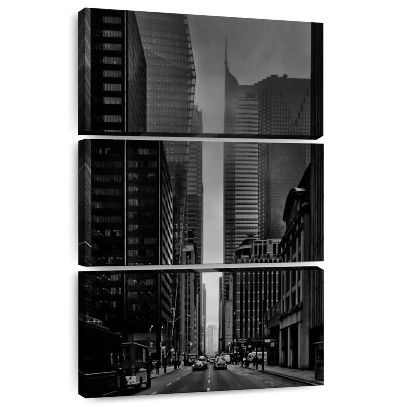 Sireci Downtown Fogfest V, 74" H x 48" W