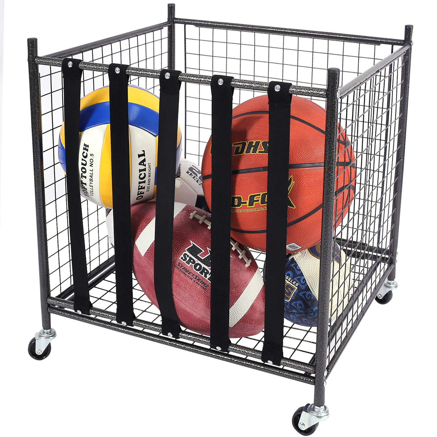 Stainless Steel Free Standing Unit Sports Goods Display Rack, For