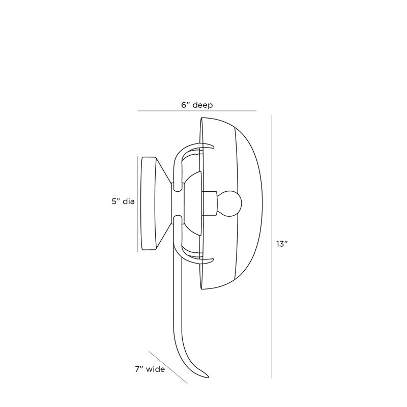 Corona Sconce
