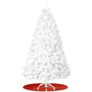 6Ft Artificial Christmas Tree with USB String Lights & Remote & Timer, 240  LED 8 Lighting Modes 850 Branches Tips Metal Base Stand- Detachable Fake