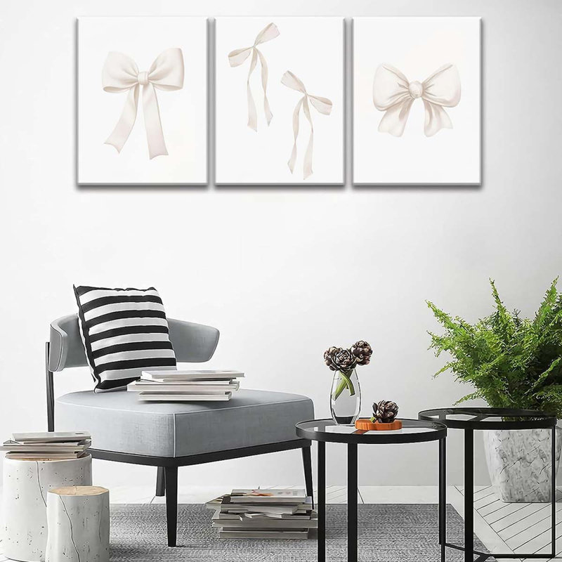 3 Piece Wrapped Canvas Print, 40 cm H x 30 cm W