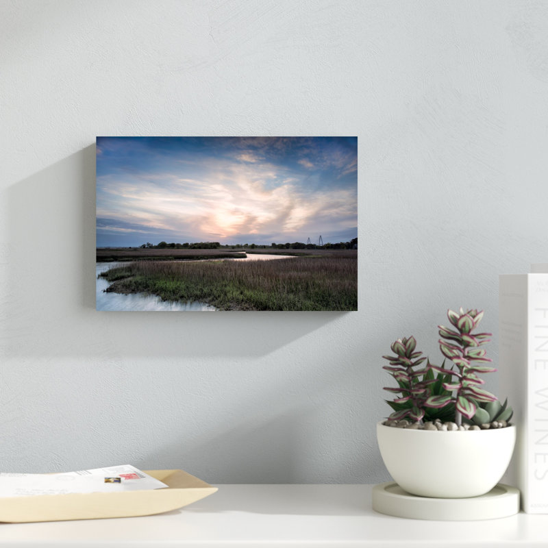 Low Country Sunset III, H 8 po x l 12 po x P 1,25 po