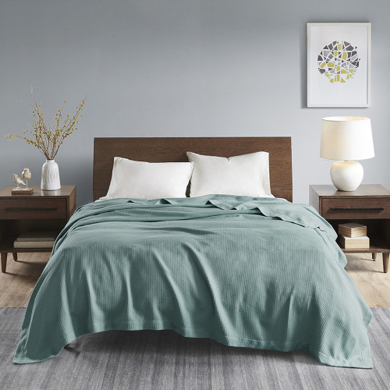 Couverture douce et confortable, Complet/Double, Sarcelle