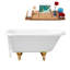 Baignoire de trempage sur pattes 66 "Streamline-97548989-50896921