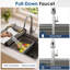 YODOLLA 48 W Kitchen Sink with 1 Faucet Hole