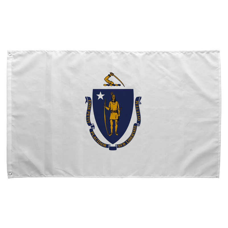 Drapeau de l'État du Massachusetts — Drapeau