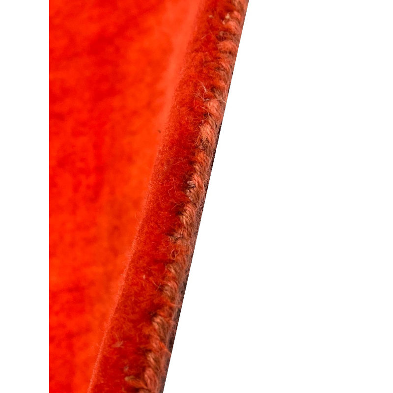 Fine Hand knotted Overdyed Gabbeh 4'9'' X 6'7''