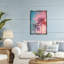 Cadre flottant Sunset Palm Dream, design par LSR Design Studio-1667555641-1667555640