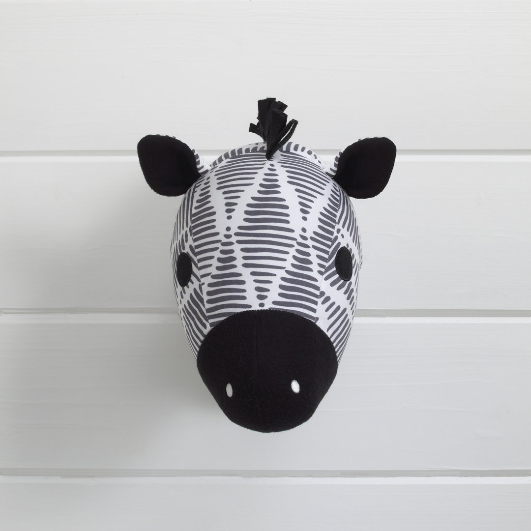 Nojo Liverpool Zebra Head Faux Taxidermy Harriet Bee