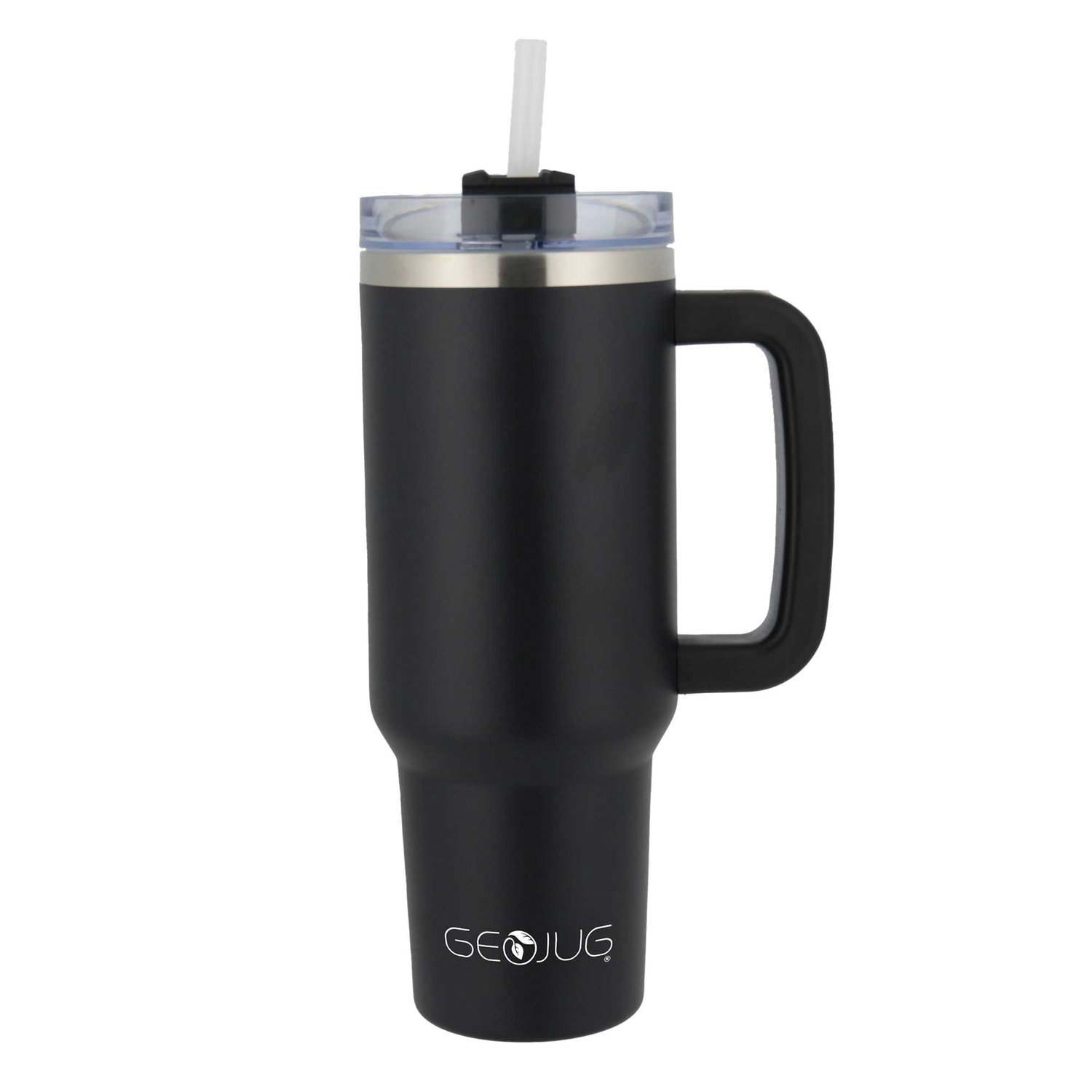 Grant Weathered  Tartan Crest 40 oz Insulated Tumbler with Handle