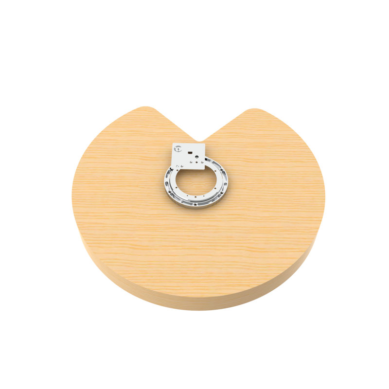 Plateau tournant en bois naturel Rev-A-Shelf