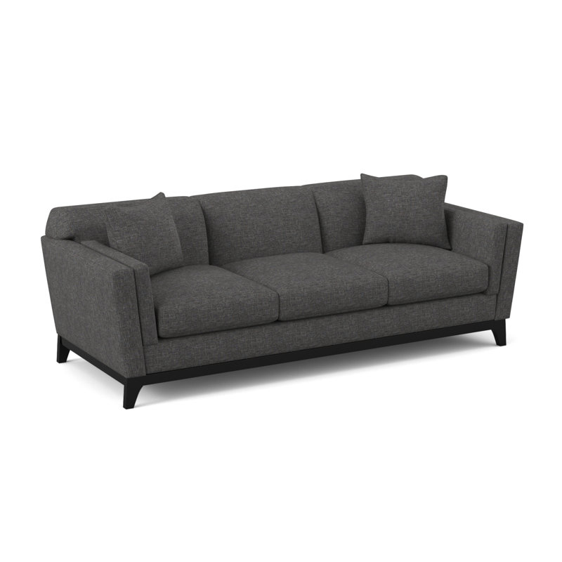 Zabriel Upholstered 92'' Sofa, Thrillist Denim Sustain®