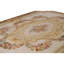 Hand Knotted Wool Area Rug in Ivory