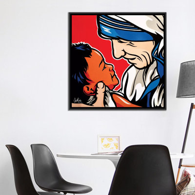 « maman love », impression sur toile