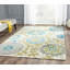 Tapis géométrique en coton tissé à la main Pritchett Cedar Brook-17571965