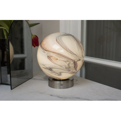 Cherill Glass USB Globe Lamp