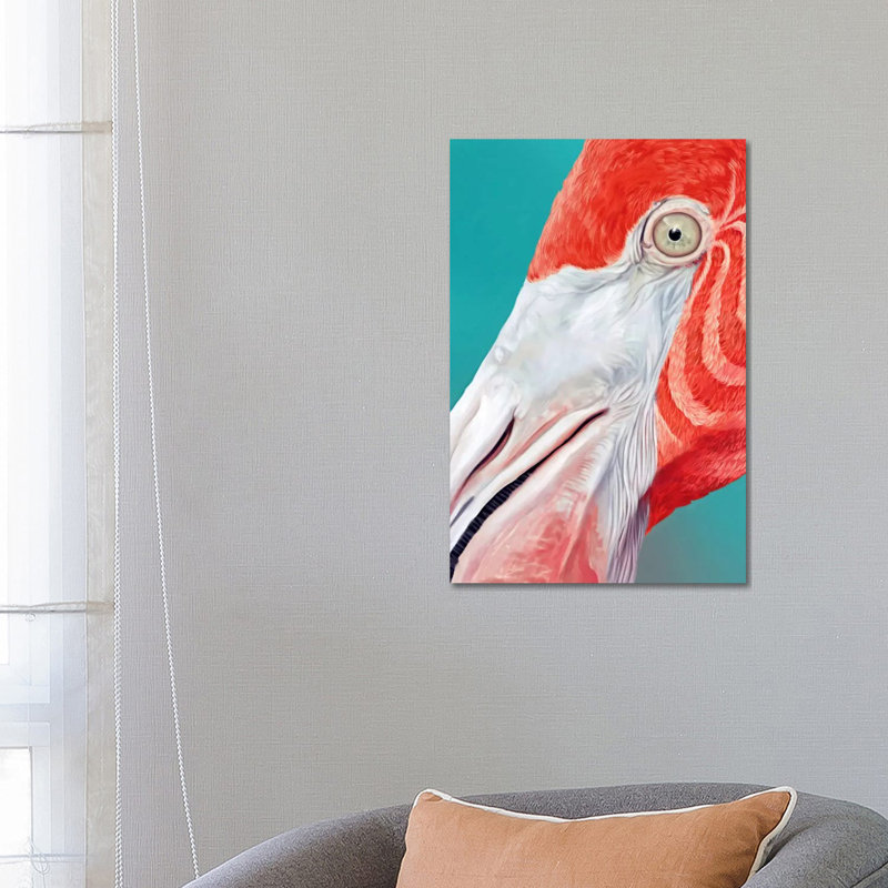 Flamingo by Giulio Rossi - Wrapped Canvas Gallery-Wrapped Canvas Giclée
