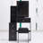 Compact And Stylish Bedside Cabinet Set With Extra Large Mirror And High Capacity Storage-913742251