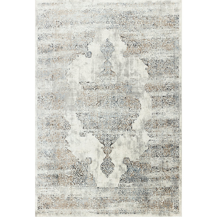 Derryhirk Cotton Abstract Indoor Rug