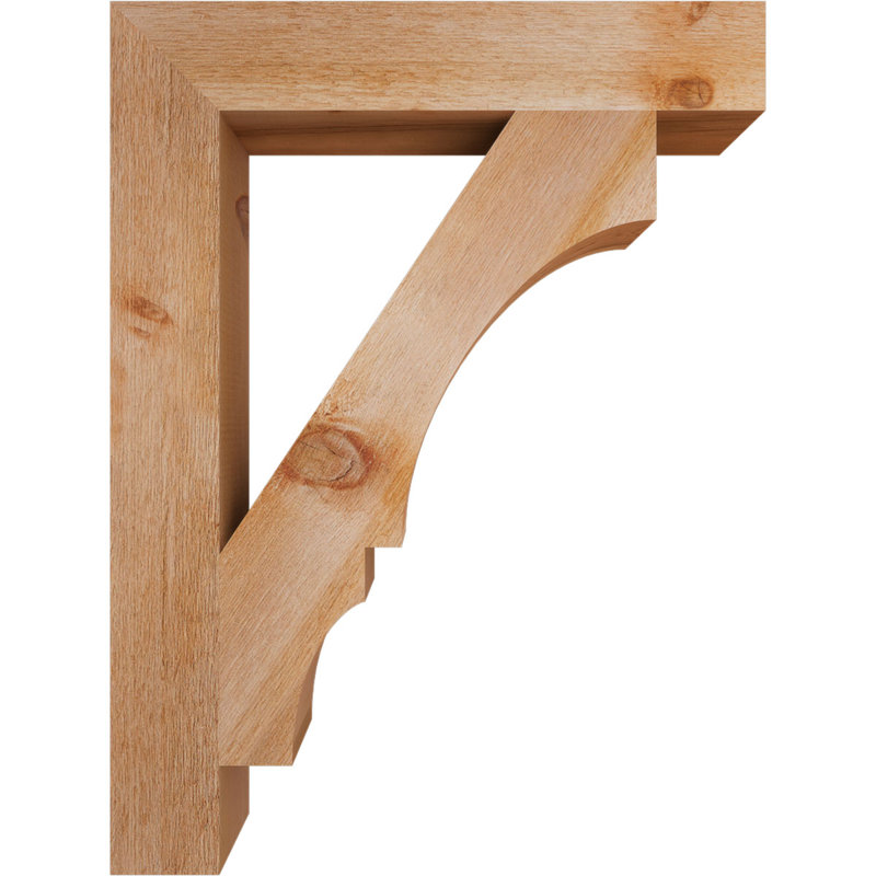 Support pour scie rugueuse de l 4 po x l 4 po x P 24 po x H 32 po, cèdre rouge de l'Ouest, Cèdre rouge de l'Ouest brut