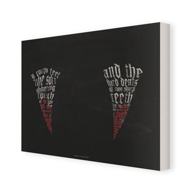 Bram Stoker - Wrapped Canvas Print