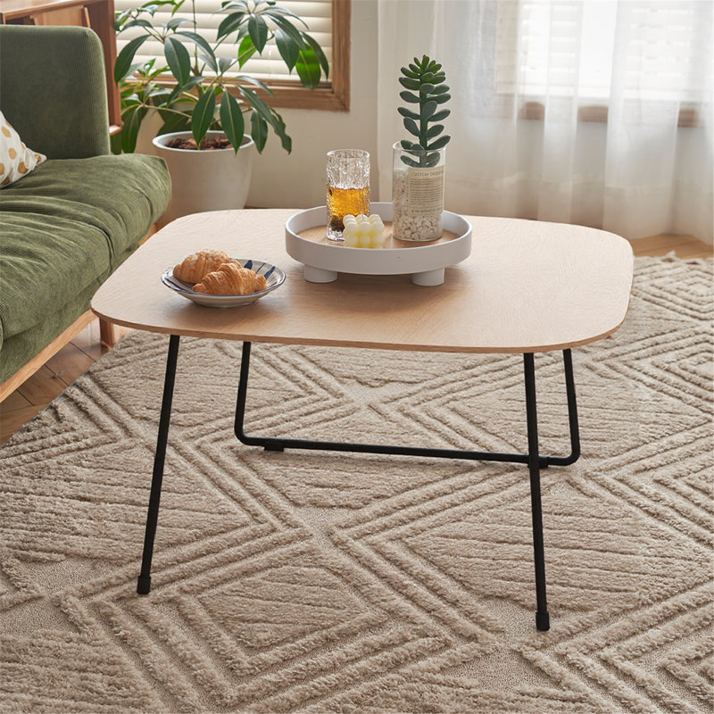 Petite table basse rectangulaire pour le salon et la chambre à coucher